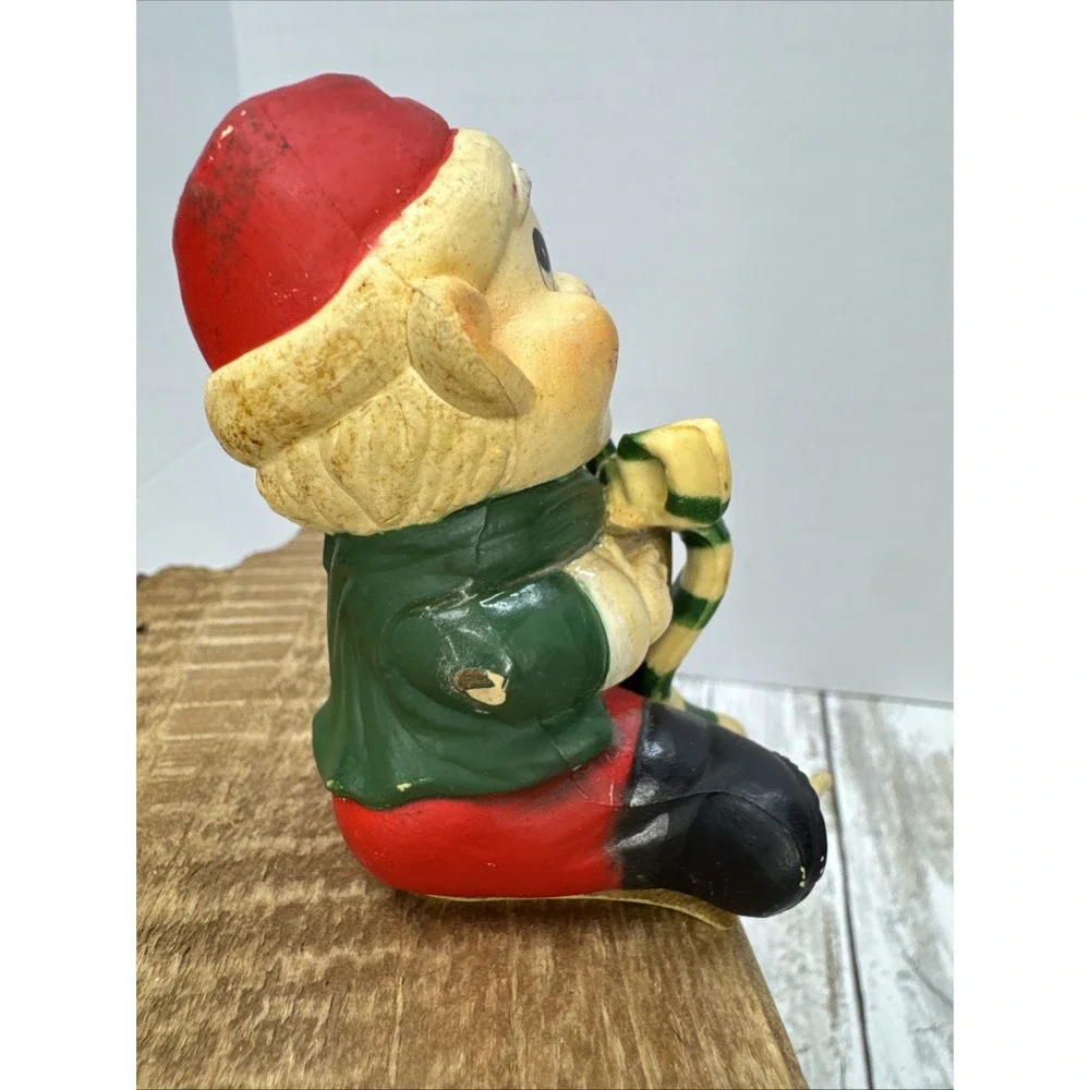 RALPH ELF Stocking Holder (1986-ish Nationwide NFR) Vintage Black Boots See Pics
